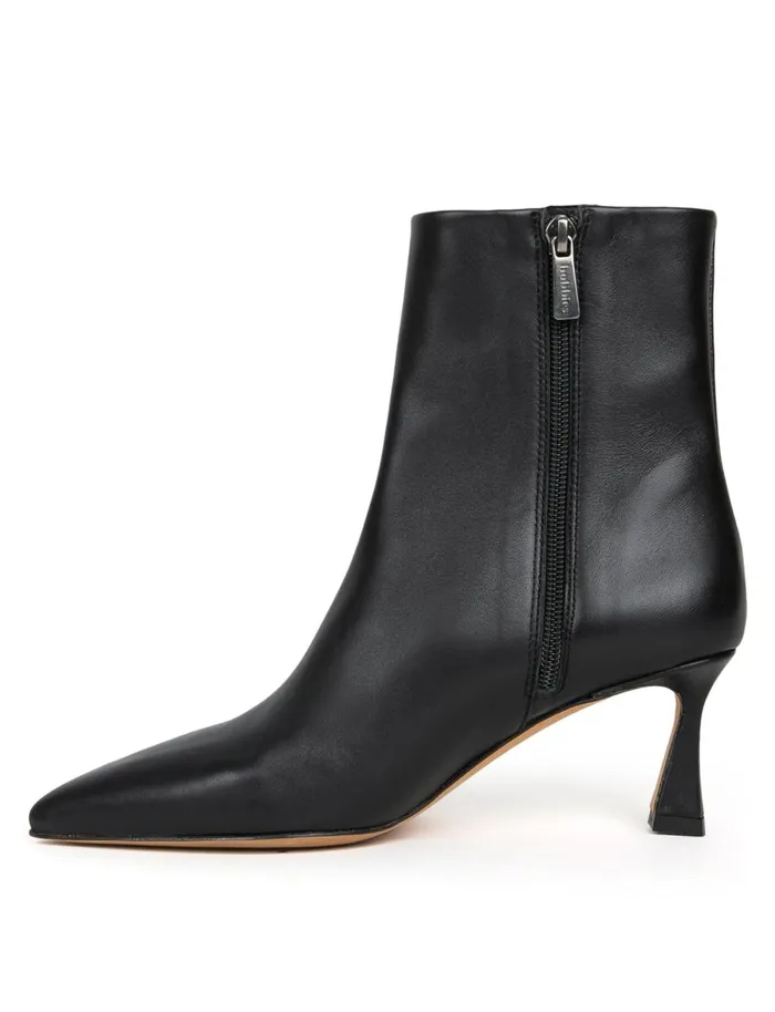 Audrey Passion Black Women Bobbies Ankle Boots