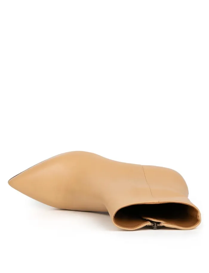 Audrey Toffee Women Bobbies Ankle Boots
