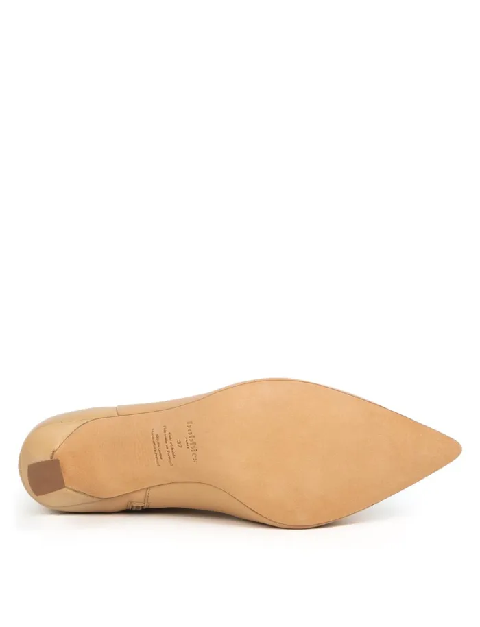 Audrey Toffee Women Bobbies Ankle Boots