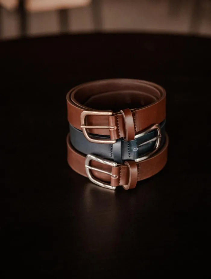Austin Abyss Blue Men Bobbies Belts