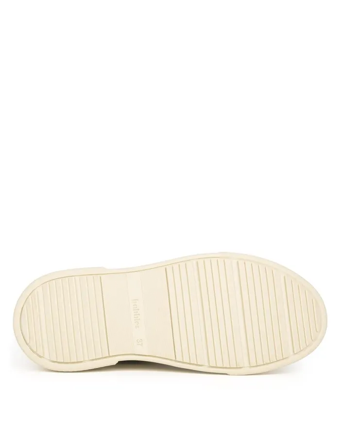 Avalon Off White and Morello Women Bobbies Sneakers