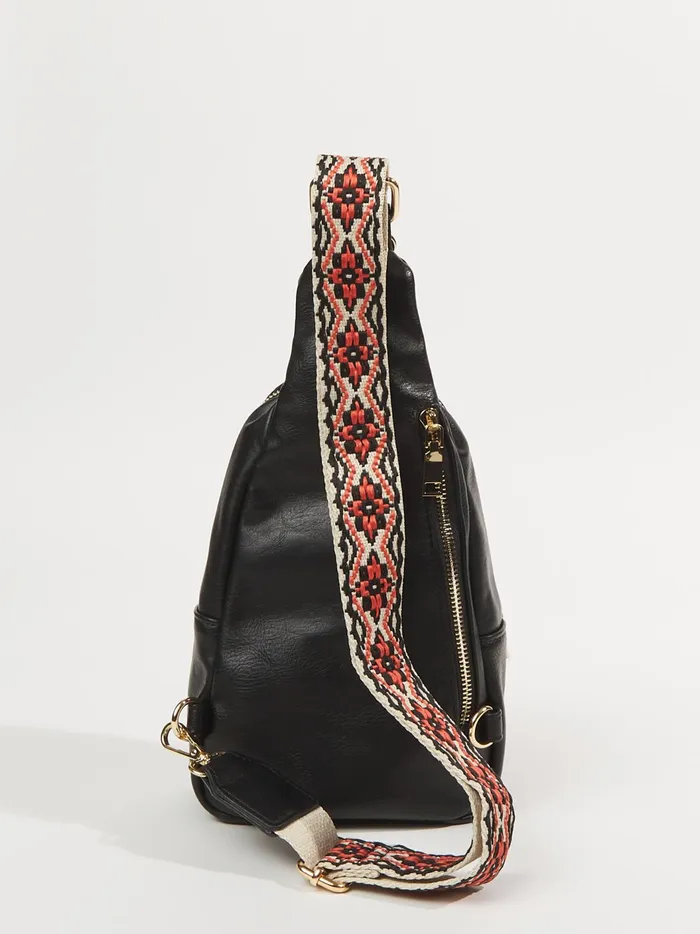 Aztec Sling Bag Black Women Altar039d State Handbags