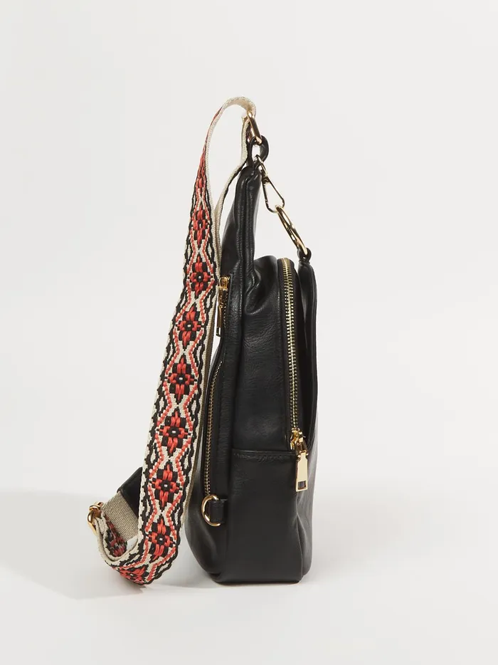 Aztec Sling Bag Black Women Altar039d State Handbags