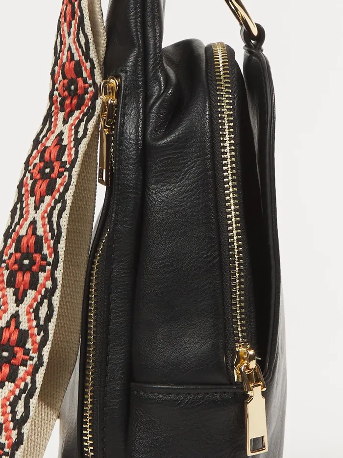 Aztec Sling Bag Black Women Altar039d State Handbags