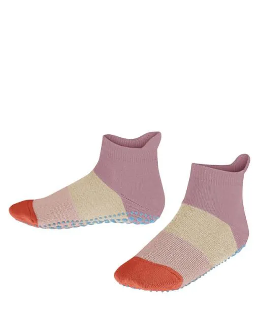 Babies and Kids Colour Block Kids House Socks Brick FALKE House Socks