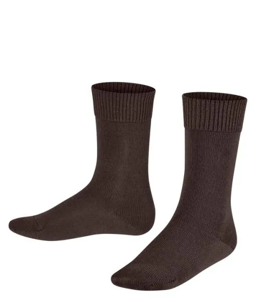 Babies and Kids Comfort Wool Kids Socks Dark Brown FALKE Socks