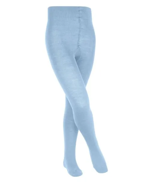 Babies and Kids Comfort Wool Kids Tights Crystal Bl FALKE Tights and Leggings