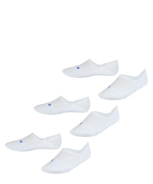 Babies and Kids Cool Kick 3Pack Kids No Show Socks White FALKE No Show Socks