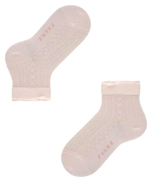 Babies and Kids Romantic Net Kids Socks Powder Rose FALKE Socks