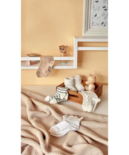 Babies and Kids Stripe Babies Socks Marine FALKE Baby Socks