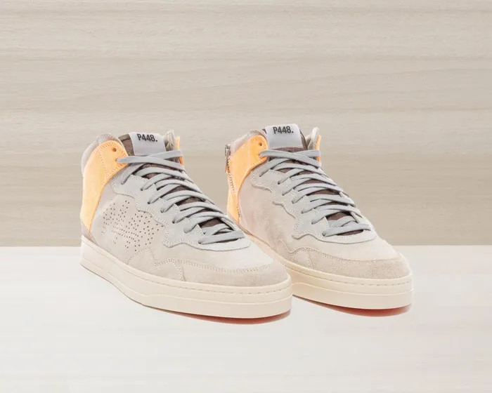 BaliHi Orange Men P448 High Tops