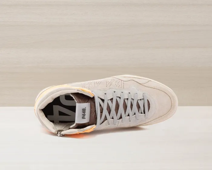 BaliHi Orange Men P448 High Tops