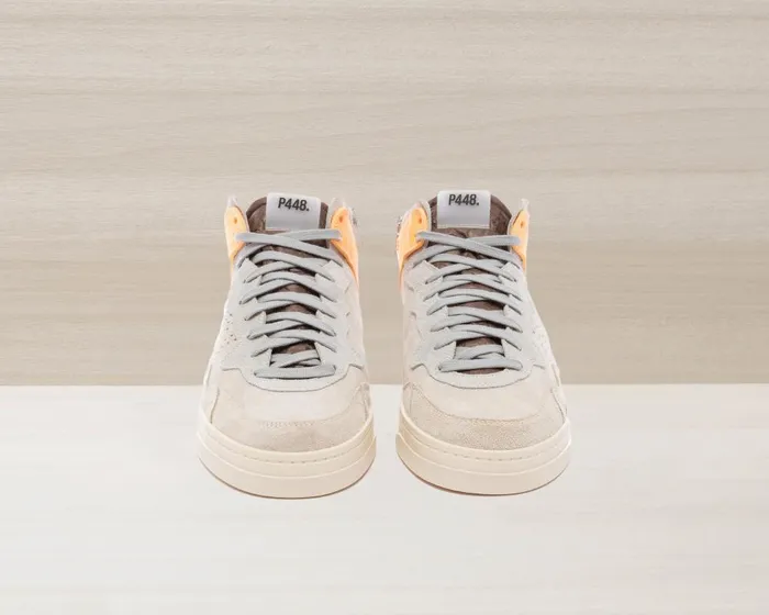 BaliHi Orange Men P448 High Tops