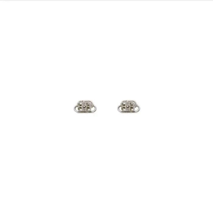 Bb Xs Stud Earrings In Silver Women Balenciaga Jewelry