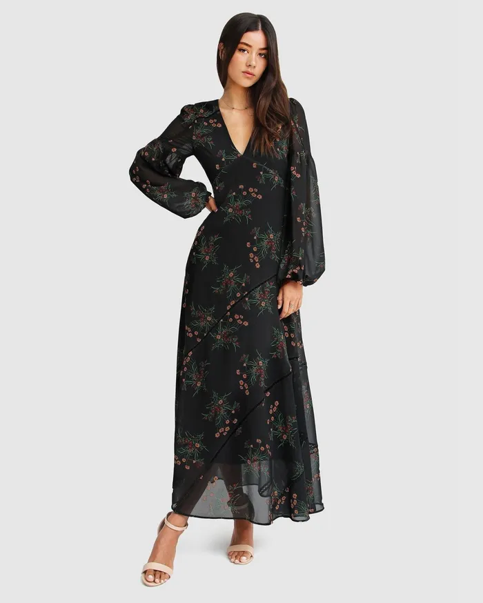 Belle and Bloom Dresses Women In Your Dreams Maxi Dress 8211 Black