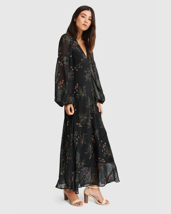 Belle and Bloom Dresses Women In Your Dreams Maxi Dress 8211 Black