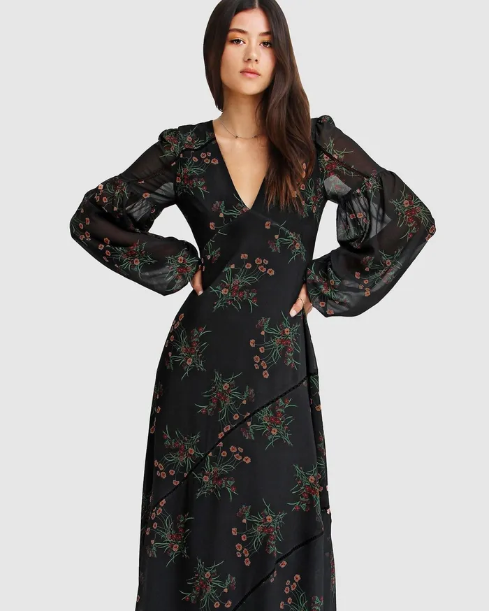 Belle and Bloom Dresses Women In Your Dreams Maxi Dress 8211 Black
