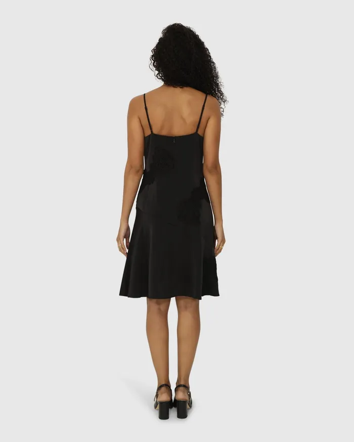 Belle and Bloom Dresses Women Real Love Slip Dress 8211 Black