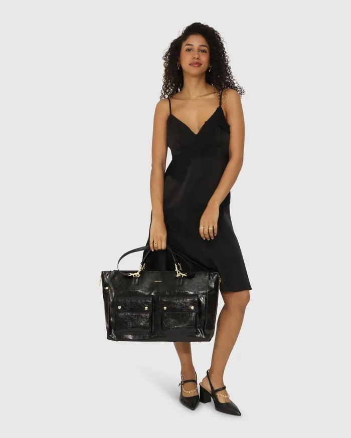 Belle and Bloom Dresses Women Real Love Slip Dress 8211 Black