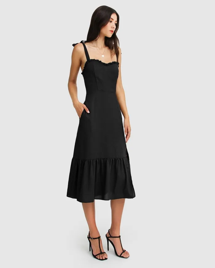 Belle and Bloom Dresses Women Summer Storm Midi Dress