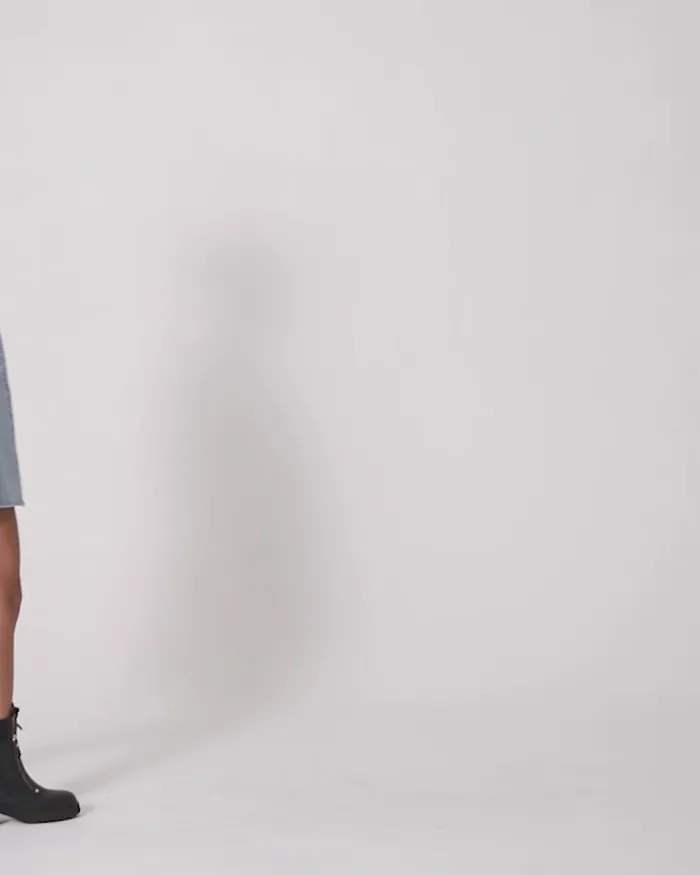 Belle and Bloom Tops Women Into Him Oversized Denim Shirt 8211 Stonewash