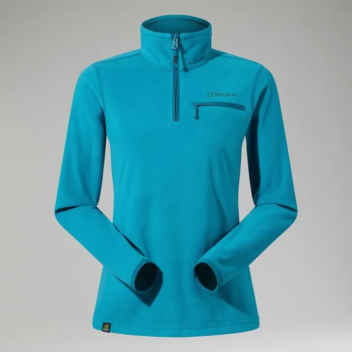 Berghaus Fleece Prism 20 Micro Half Zip Polartec Fleece 8211 Turquoise 8211 Women Berghaus Fleece Prism 20 Micro Half Zip Polartec Fleece 8211 Turquoise 8211 Women