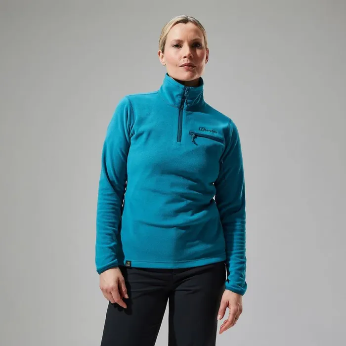 Berghaus Fleece Prism 20 Micro Half Zip Polartec Fleece 8211 Turquoise 8211 Women Berghaus Fleece Prism 20 Micro Half Zip Polartec Fleece 8211 Turquoise 8211 Women