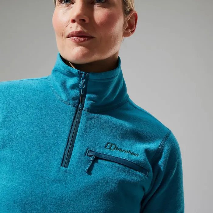 Berghaus Fleece Prism 20 Micro Half Zip Polartec Fleece 8211 Turquoise 8211 Women Berghaus Fleece Prism 20 Micro Half Zip Polartec Fleece 8211 Turquoise 8211 Women