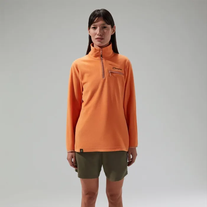 Berghaus Fleece Prism 20 Micro Half Zip Polartec Fleece Orange 8211 Women