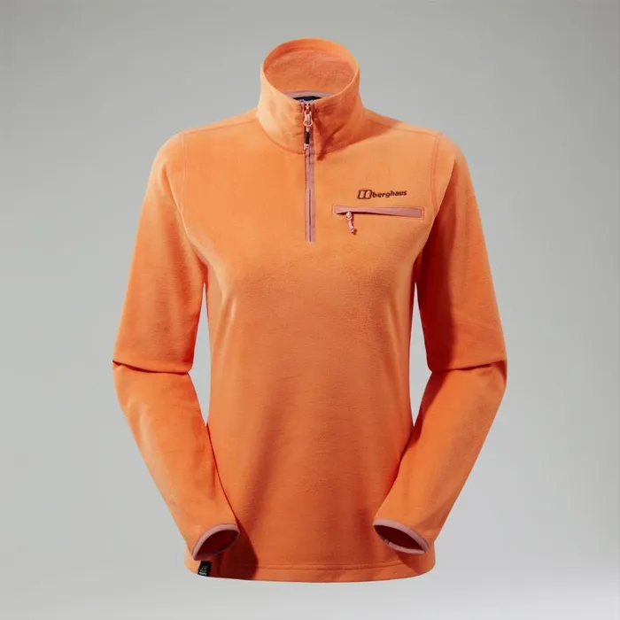 Berghaus Fleece Prism 20 Micro Half Zip Polartec Fleece Orange 8211 Women Berghaus Fleece Prism 20 Micro Half Zip Polartec Fleece Orange 8211 Women