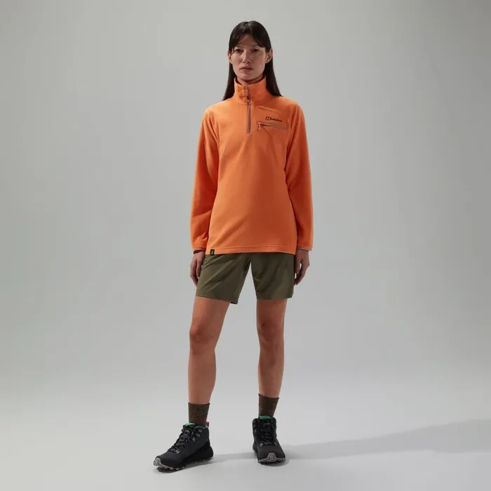 Berghaus Fleece Prism 20 Micro Half Zip Polartec Fleece Orange 8211 Women Berghaus Fleece Prism 20 Micro Half Zip Polartec Fleece Orange 8211 Women