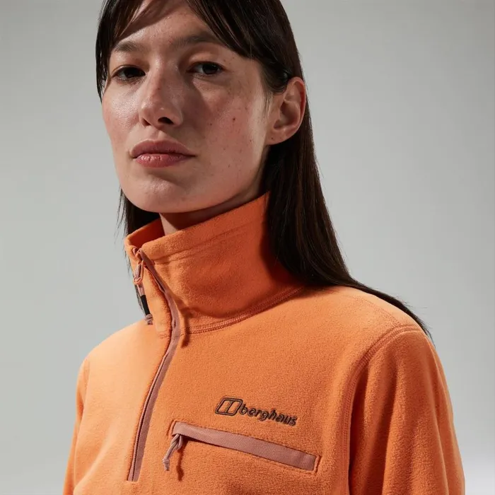 Berghaus Fleece Prism 20 Micro Half Zip Polartec Fleece Orange 8211 Women Berghaus Fleece Prism 20 Micro Half Zip Polartec Fleece Orange 8211 Women
