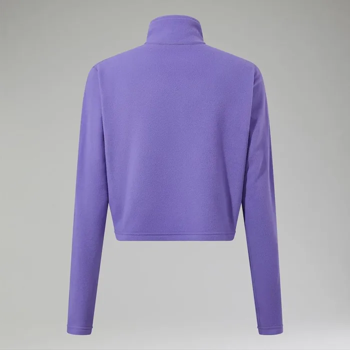 Berghaus Fleece URB Prism Cropped Half Zip Fleece 8211 Purple 8211 Women Berghaus Fleece URB Prism Cropped Half Zip Fleece 8211 Purple 8211 Women