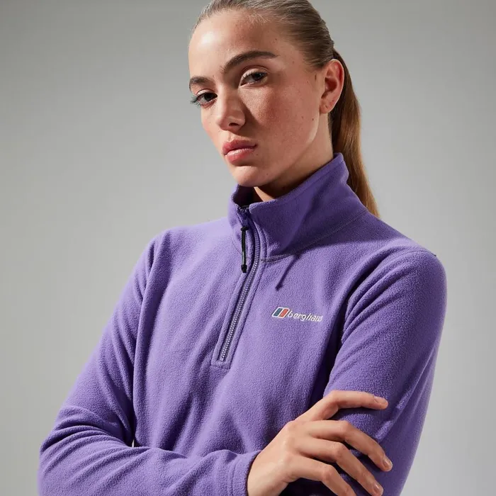 Berghaus Fleece URB Prism Cropped Half Zip Fleece 8211 Purple 8211 Women Berghaus Fleece URB Prism Cropped Half Zip Fleece 8211 Purple 8211 Women