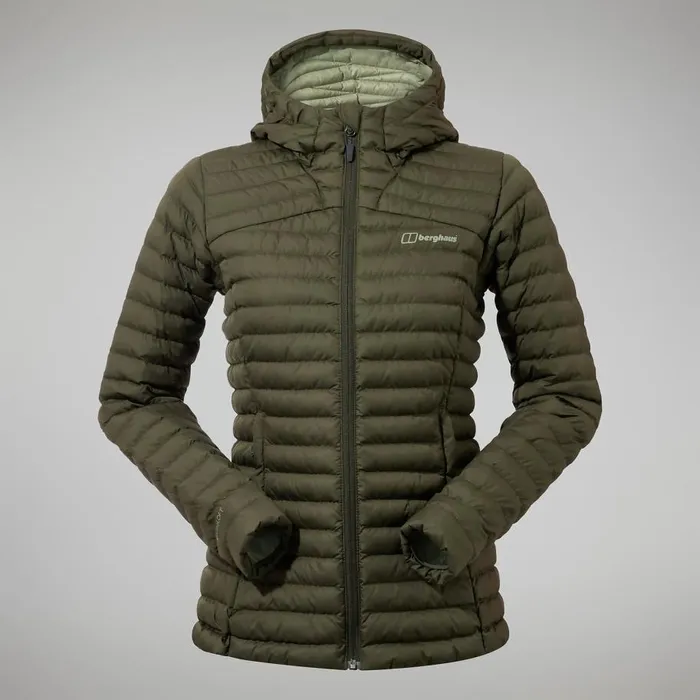 Berghaus Insulated Nula Micro Jacket 8211 Green 8211 Women
