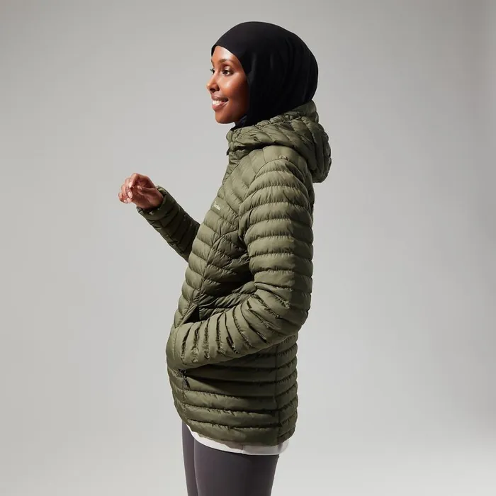 Berghaus Insulated Nula Micro Jacket 8211 Green 8211 Women