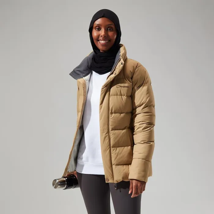 Berghaus Insulated Rosthwaite Reflect Down Jacket 8211 Natural 8211 Women