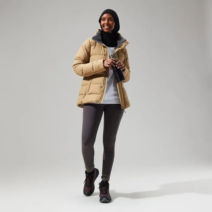 Berghaus Insulated Rosthwaite Reflect Down Jacket 8211 Natural 8211 Women