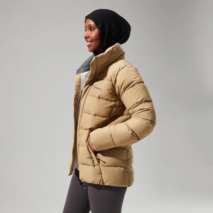 Berghaus Insulated Rosthwaite Reflect Down Jacket 8211 Natural 8211 Women