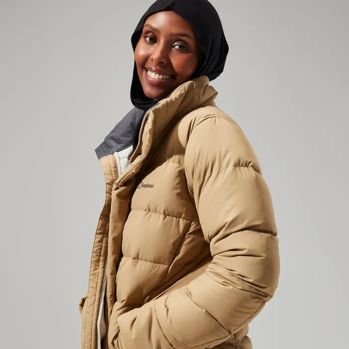 Berghaus Insulated Rosthwaite Reflect Down Jacket 8211 Natural 8211 Women