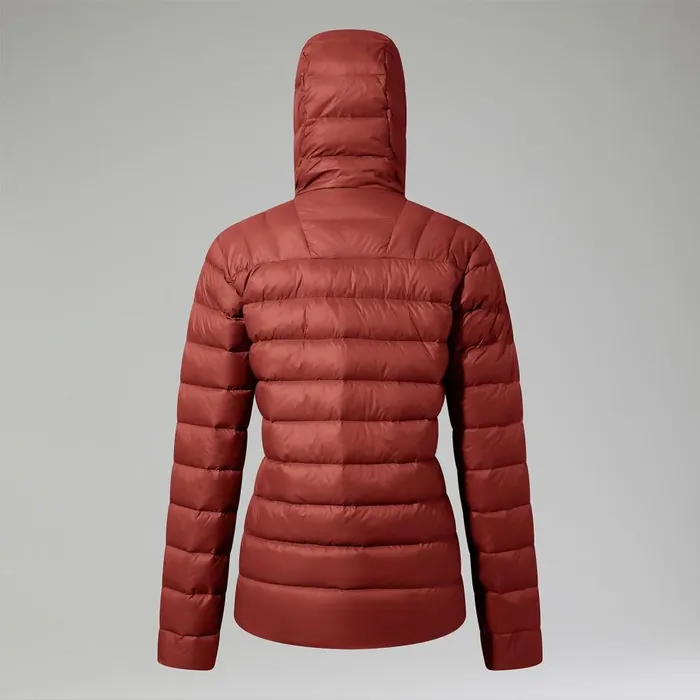 Berghaus Insulated Silksworth Hooded Down Insulated Jacket 8211 Red 8211 Women