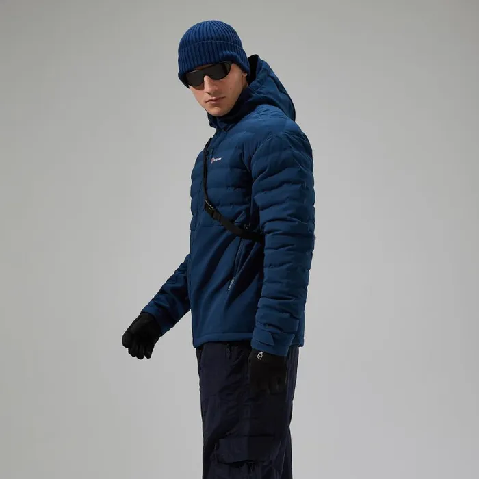 Berghaus Insulated Theran Hybrid Hooded Insulated Jacket 8211 Dark Blue 8211 Men