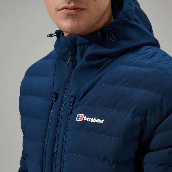Berghaus Insulated Theran Hybrid Hooded Insulated Jacket 8211 Dark Blue 8211 Men
