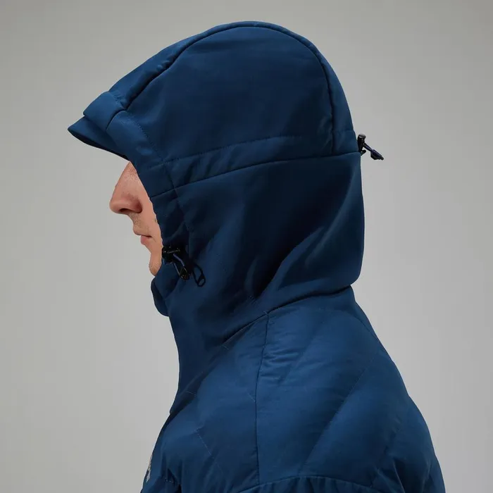 Berghaus Insulated Theran Hybrid Hooded Insulated Jacket 8211 Dark Blue 8211 Men