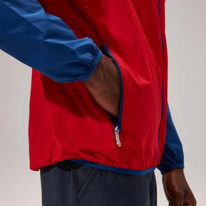 Berghaus Softshells Corbeck Windproof Jacket Blue Red 8211 Men