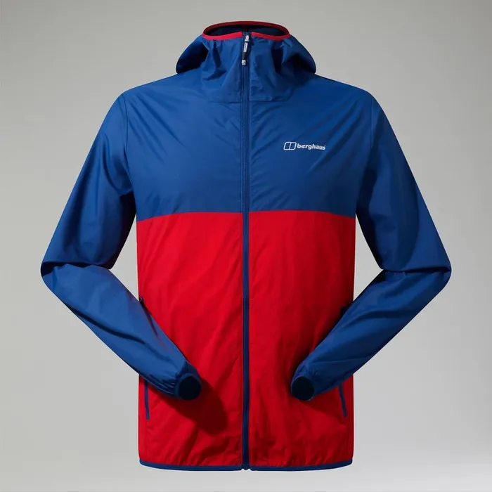 Berghaus Softshells Corbeck Windproof Jacket Blue Red 8211 Men