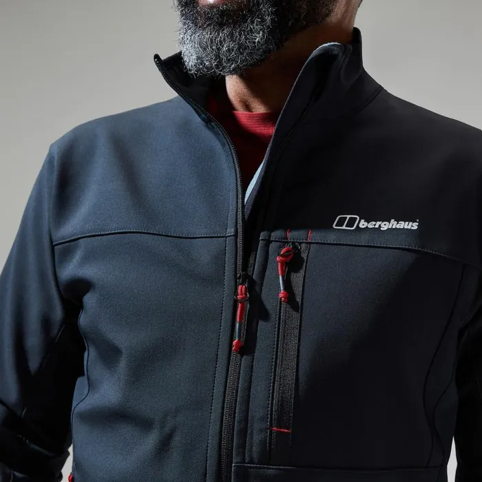Berghaus Softshells Ghlas 20 Softshell Jacket 8211 Black 8211 Men Berghaus Softshells Ghlas 20 Softshell Jacket 8211 Black 8211 Men