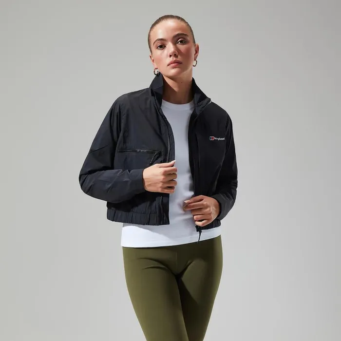 Berghaus Softshells Urban Cropped Coord Wind Jacket 8211 Black 8211 Women