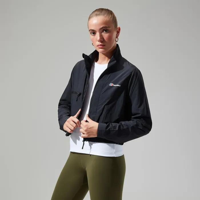 Berghaus Softshells Urban Cropped Coord Wind Jacket 8211 Black 8211 Women