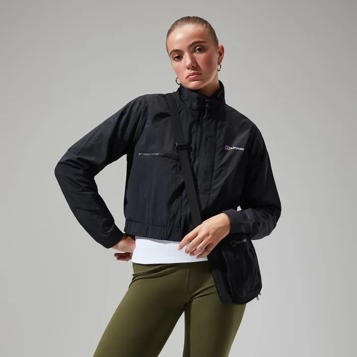 Berghaus Softshells Urban Cropped Coord Wind Jacket 8211 Black 8211 Women